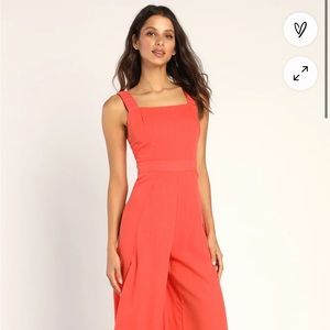 Lulus High Flying Split-leg Jumpsuit